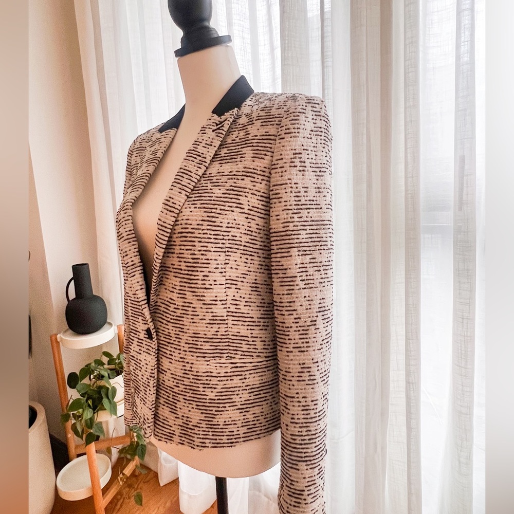 The Kooples black and white blazer
